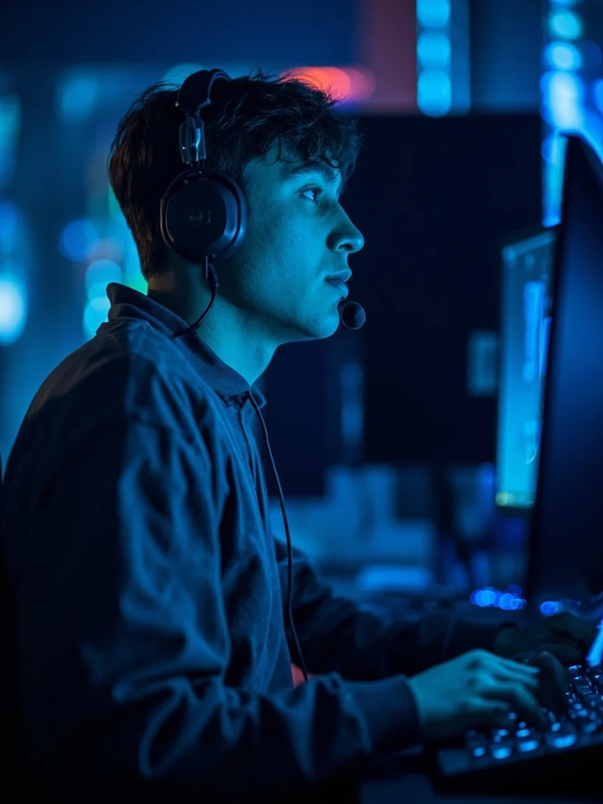 In-game leader player spotlight — illustrative role archetype